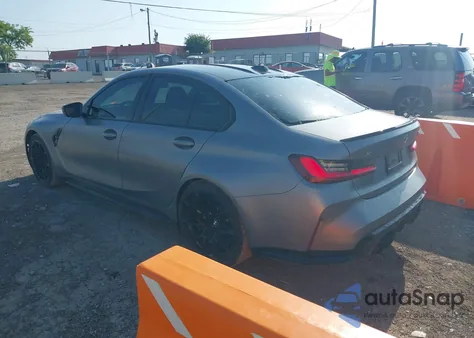 2024 BMW M3 Competition from USA, damaged, VIN WBS43AY00RFT26788
